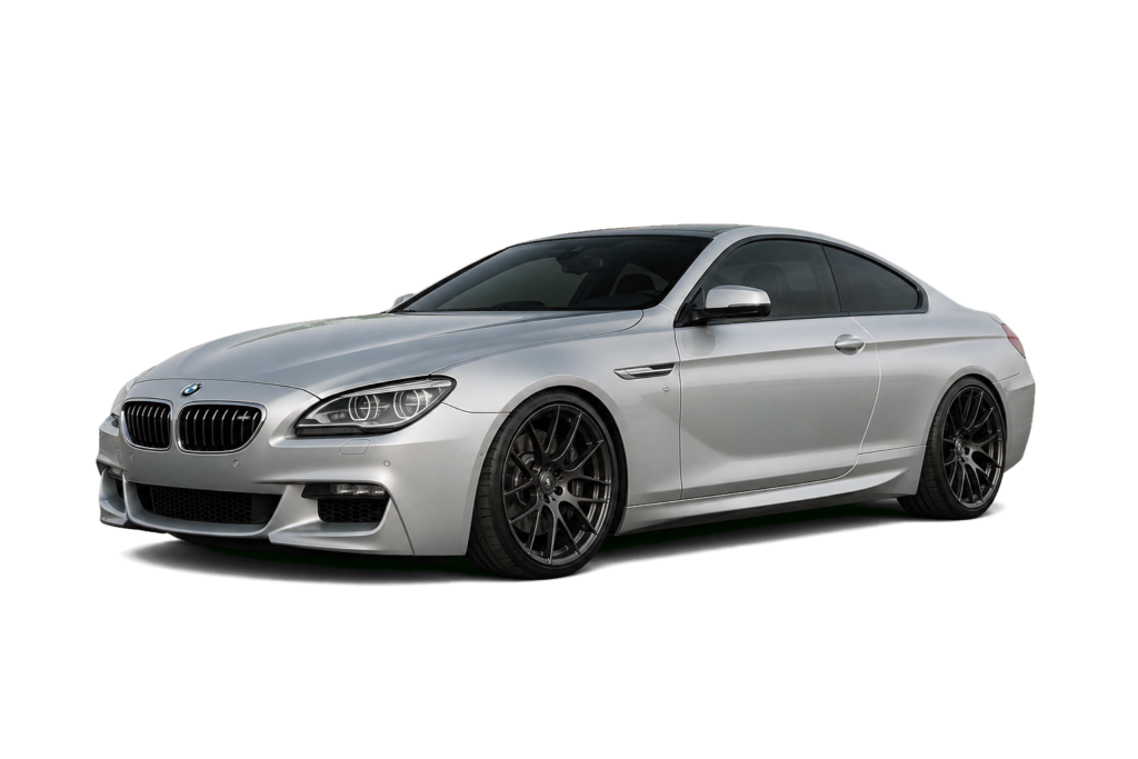 Silver BMW 6 Series F13 coupe for 2012-2019