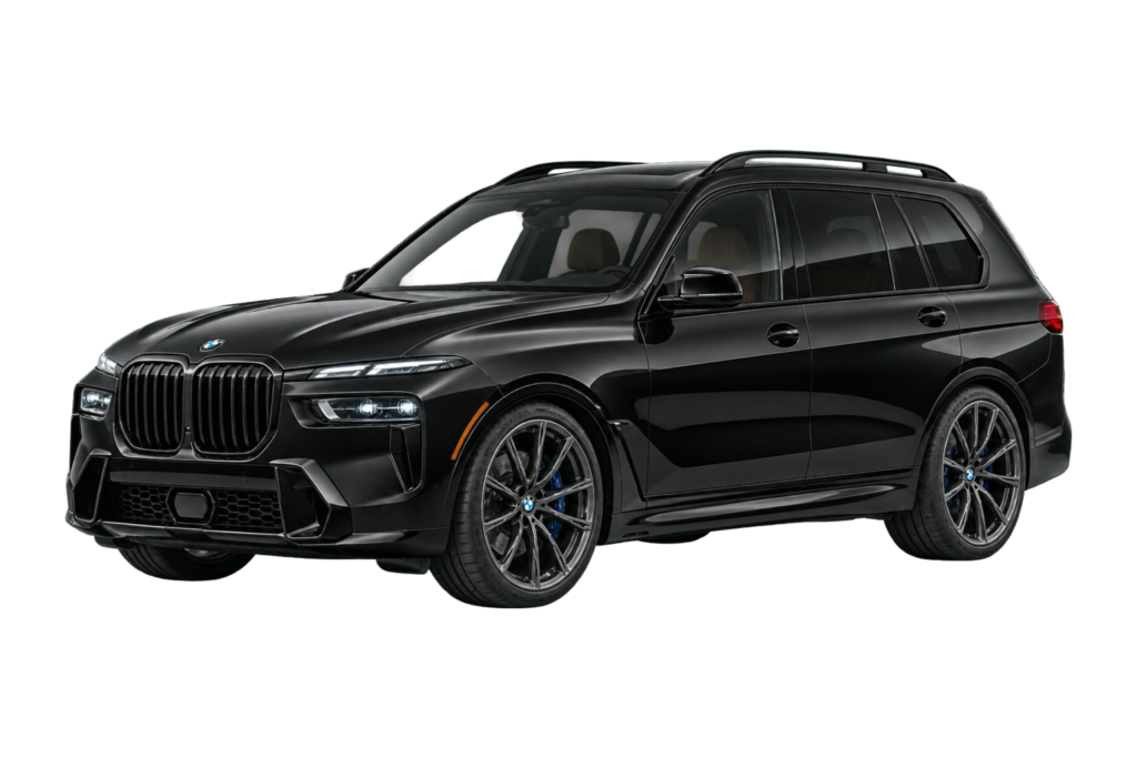 Black 2023 BMW X7 M60i G07 LCI for 2019-2026