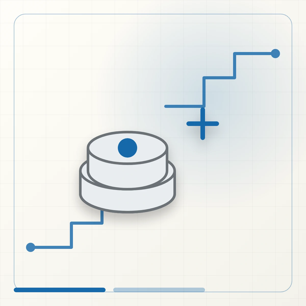 Digital licensing credits illustration