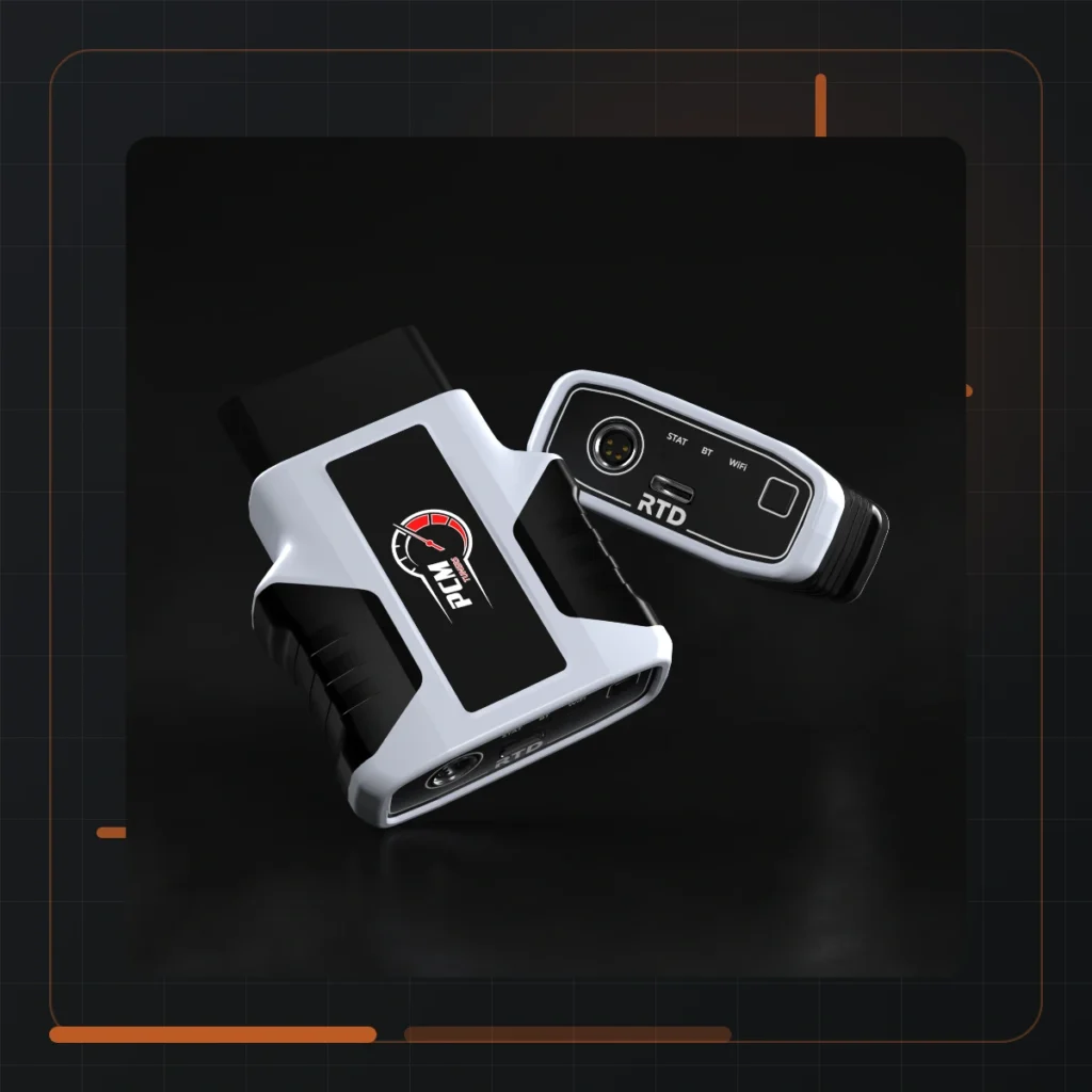 RTD4 device for a PCM Tuners Mopar remote tuning package
