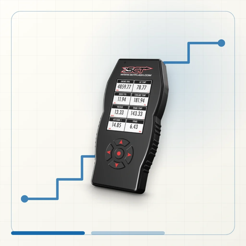 SCT X4 programmer for supported Ford vehicles