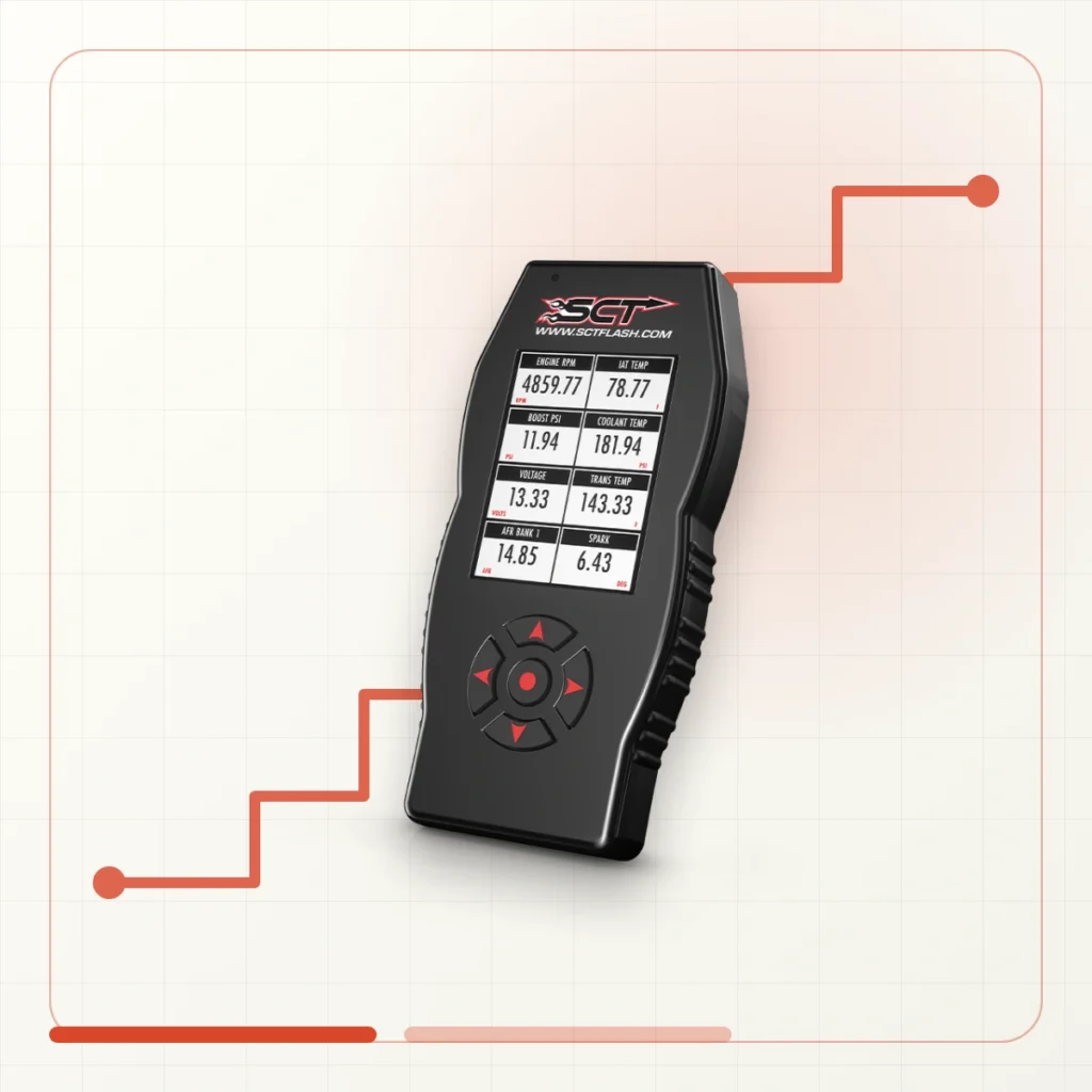 SCT X4 programmer for supported GM vehicles